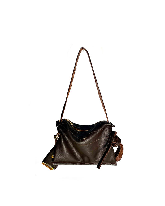 Minigilli 01 — Convertible Crossbody Pouch: Brew