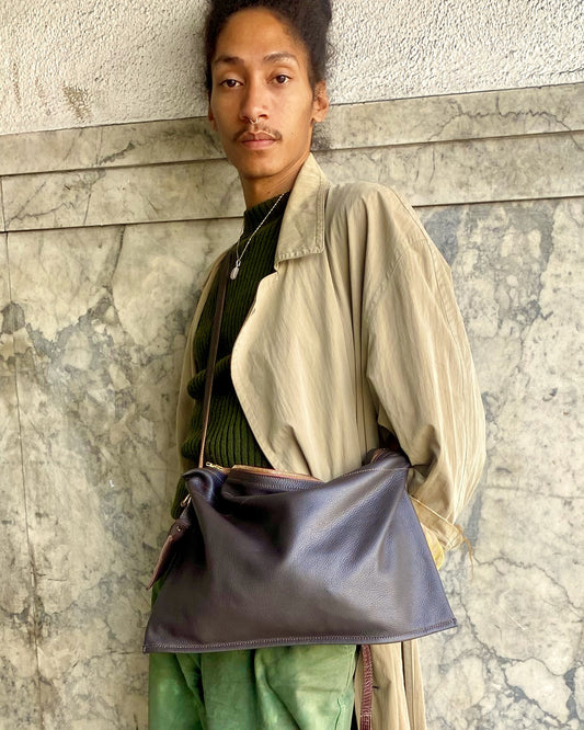 Gilli 01 — Convertible Crossbody Pouch: Brew