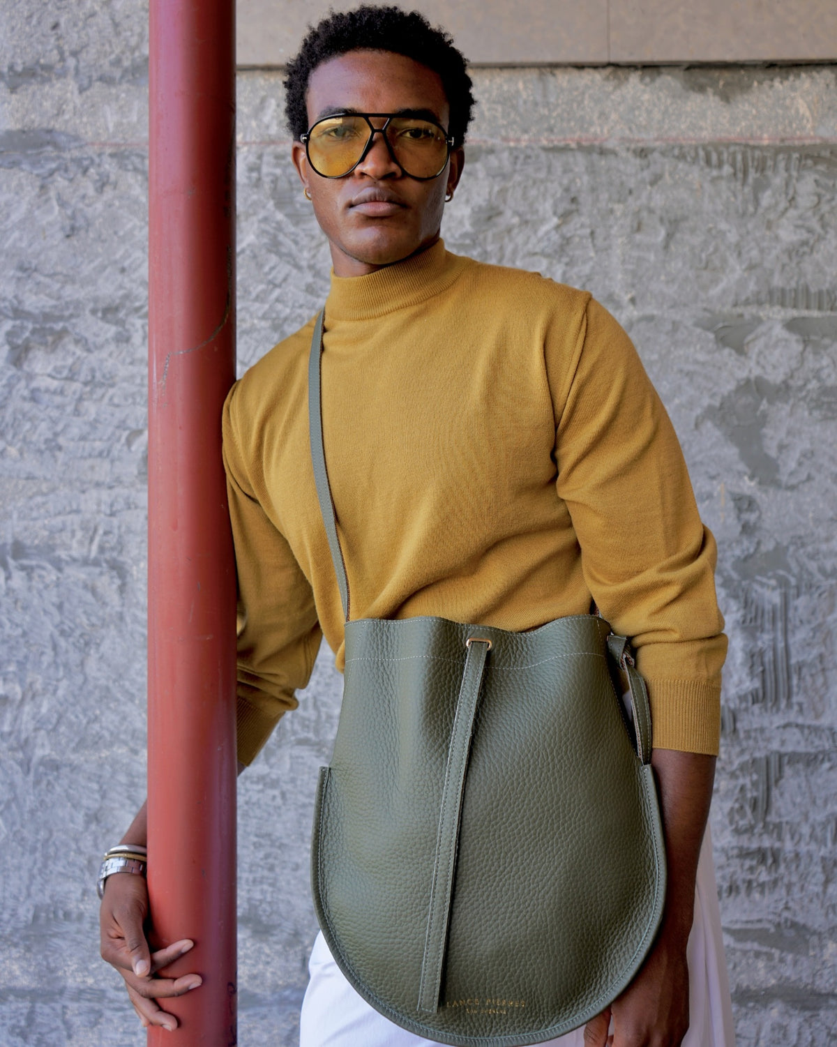 Midigalloway 01 — Convertible Bellows Bag: Surplusse