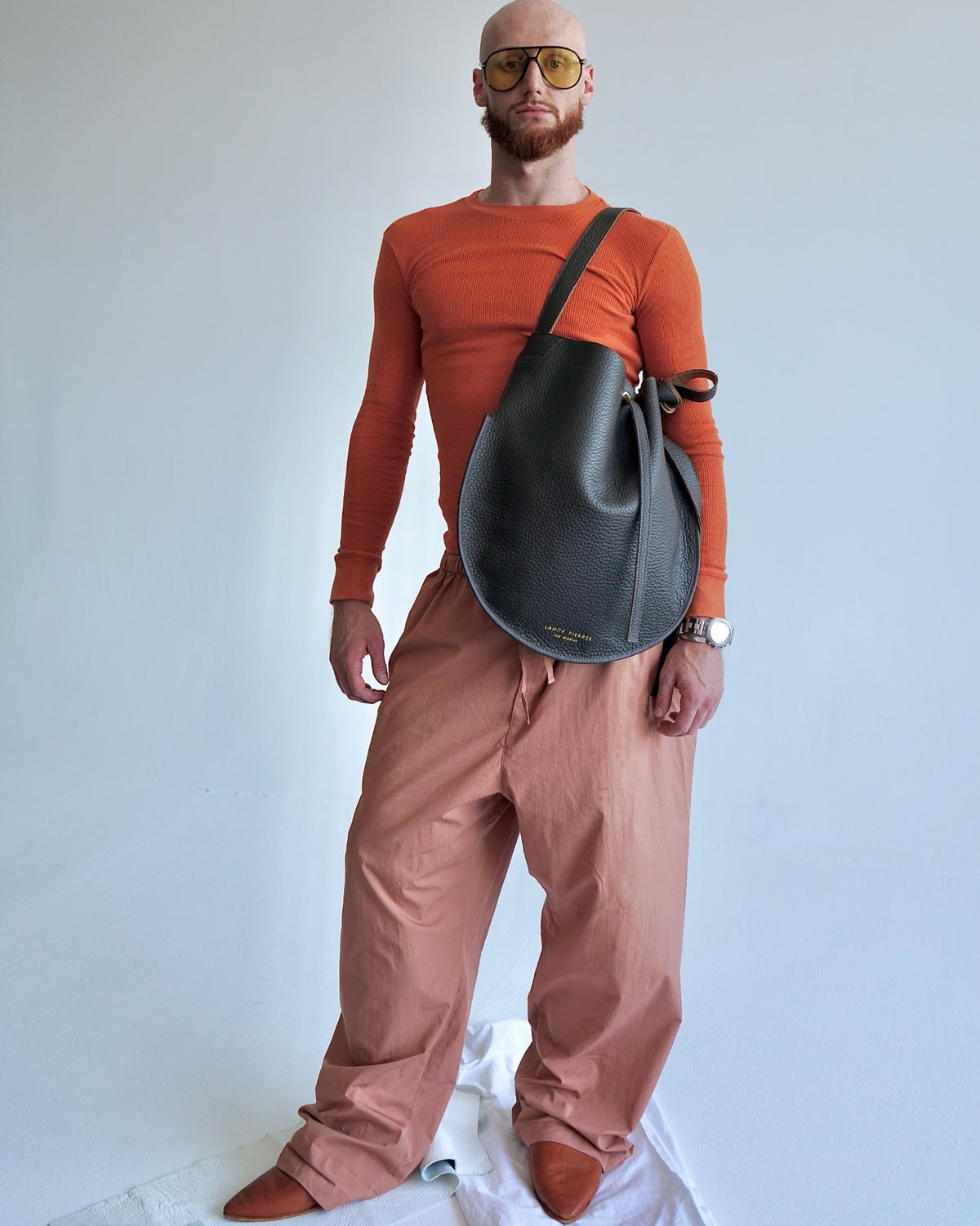Galloway 01 — Convertible Bellows Bag: Carbon