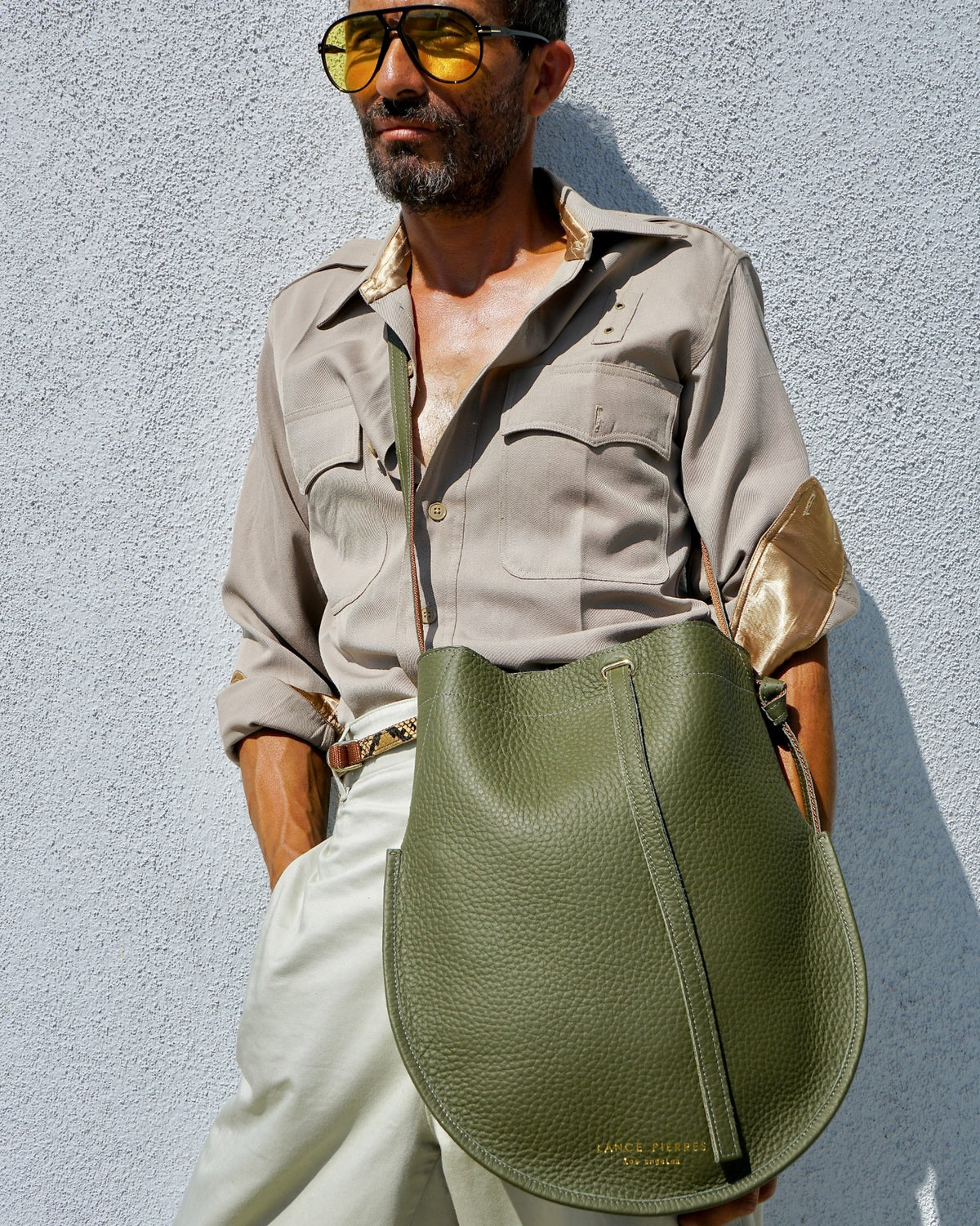 Midigalloway 01 — Convertible Bellows Bag: Surplusse