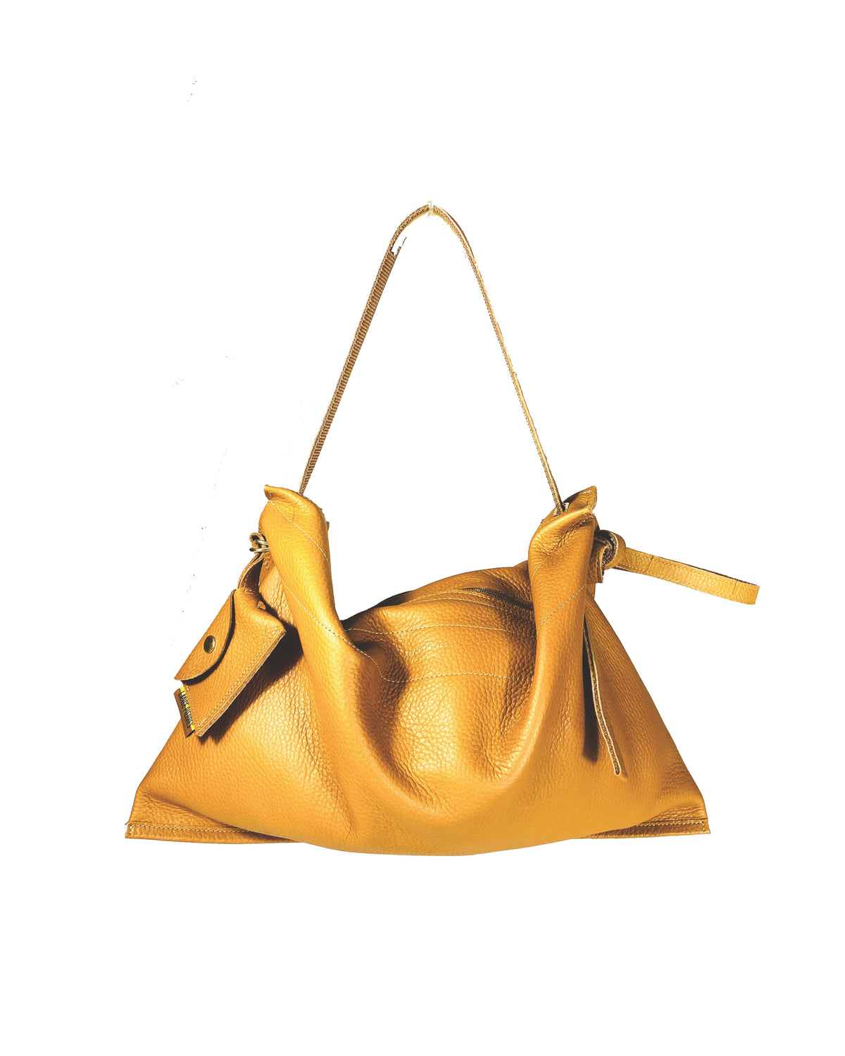 Gilli 01 — Convertible Crossbody Pouch: Pecannes