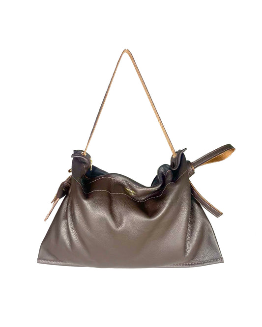 Gilli 01 — Convertible Crossbody Pouch: Brew