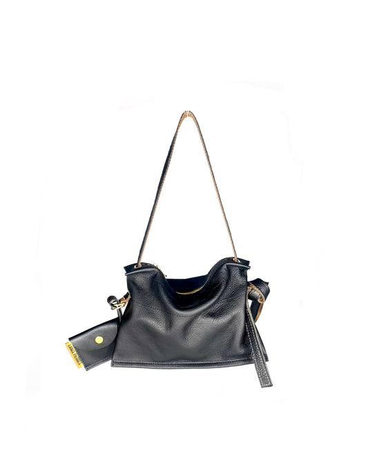 Minigilli 01 — Convertible Crossbody Pouch: Carbon