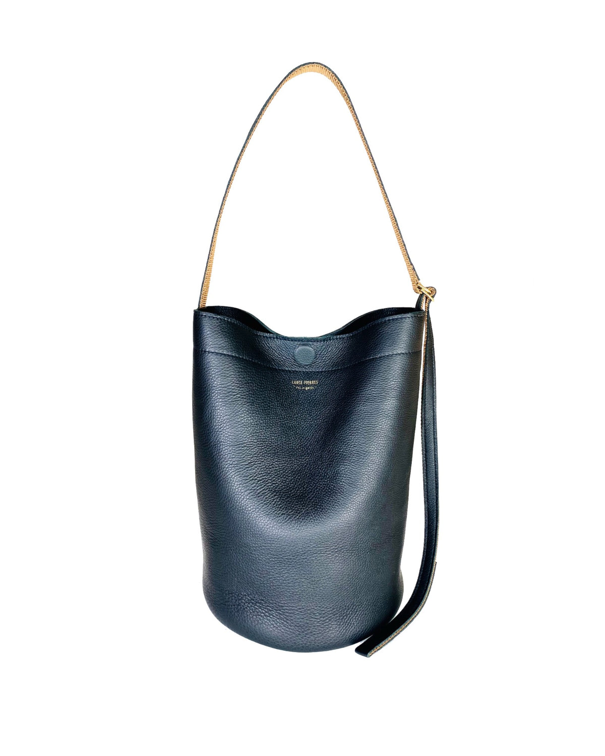Bongo 01 — Convertible Crossbody Bucket Bag: Carbon